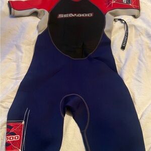 Sea-Doo Red and Blue Wetsuit